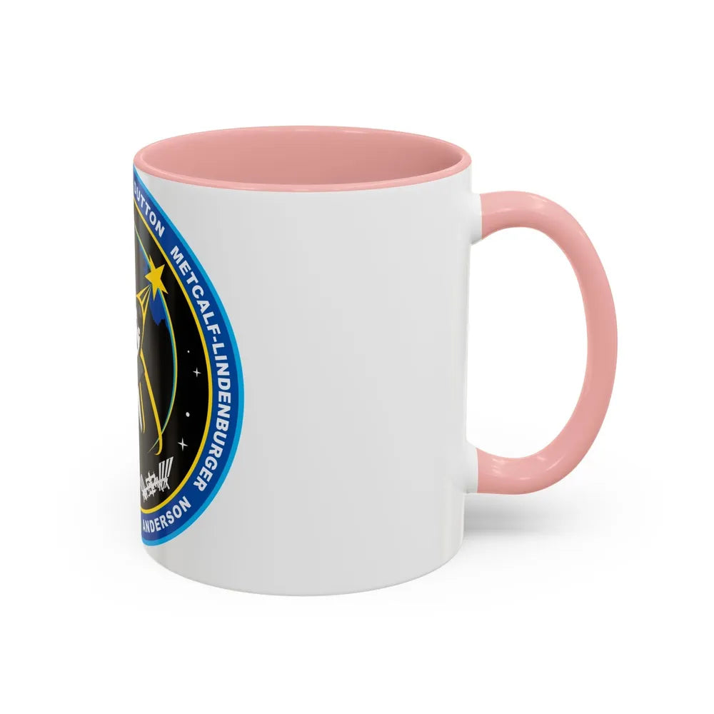 STS 131 (NASA) Accent Coffee Mug-Go Mug Yourself