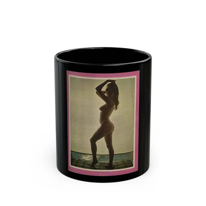 Victoria Vetri #56 - Playboy Mag. May '68 - 1 Topless Photo (Vintage Female Icon) Black Coffee Mug-11oz-Go Mug Yourself