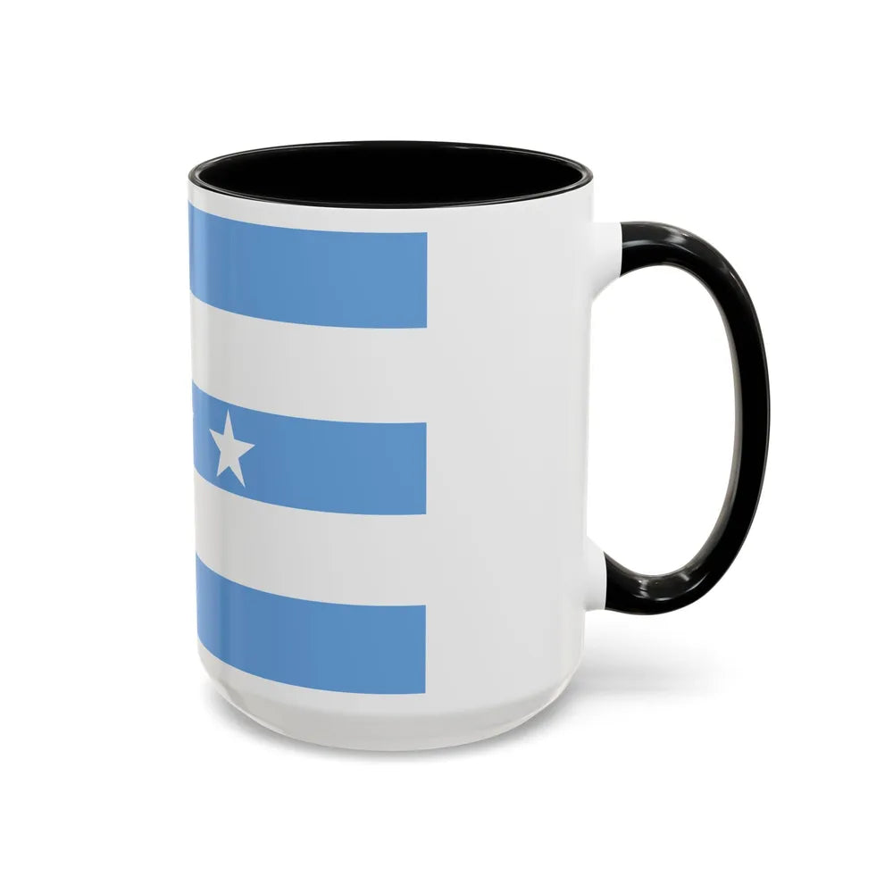 Flag of Guayaquil Ecuador - Accent Coffee Mug-Go Mug Yourself