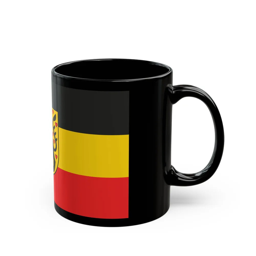 Flag of Weimar Germany - Black Coffee Mug-Go Mug Yourself