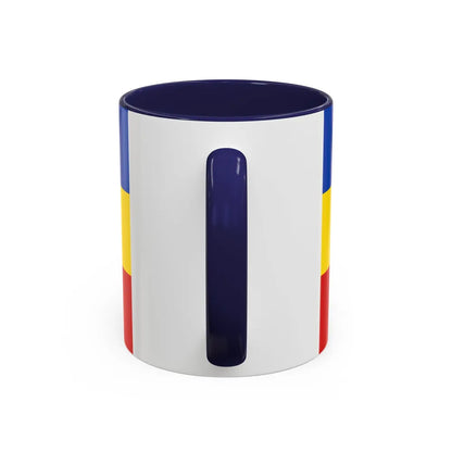 Flag of Aurich Germany - Accent Coffee Mug-Go Mug Yourself