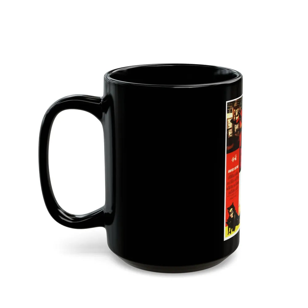 BATMAN (ADAM WEST - FRENCH) 1966 Movie Poster - Black Coffee Mug-Go Mug Yourself