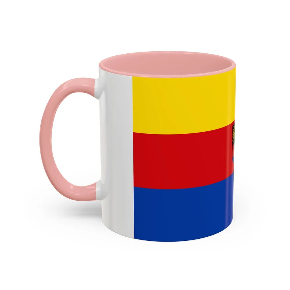 Flag of Emden Germany - Accent Coffee Mug-Go Mug Yourself