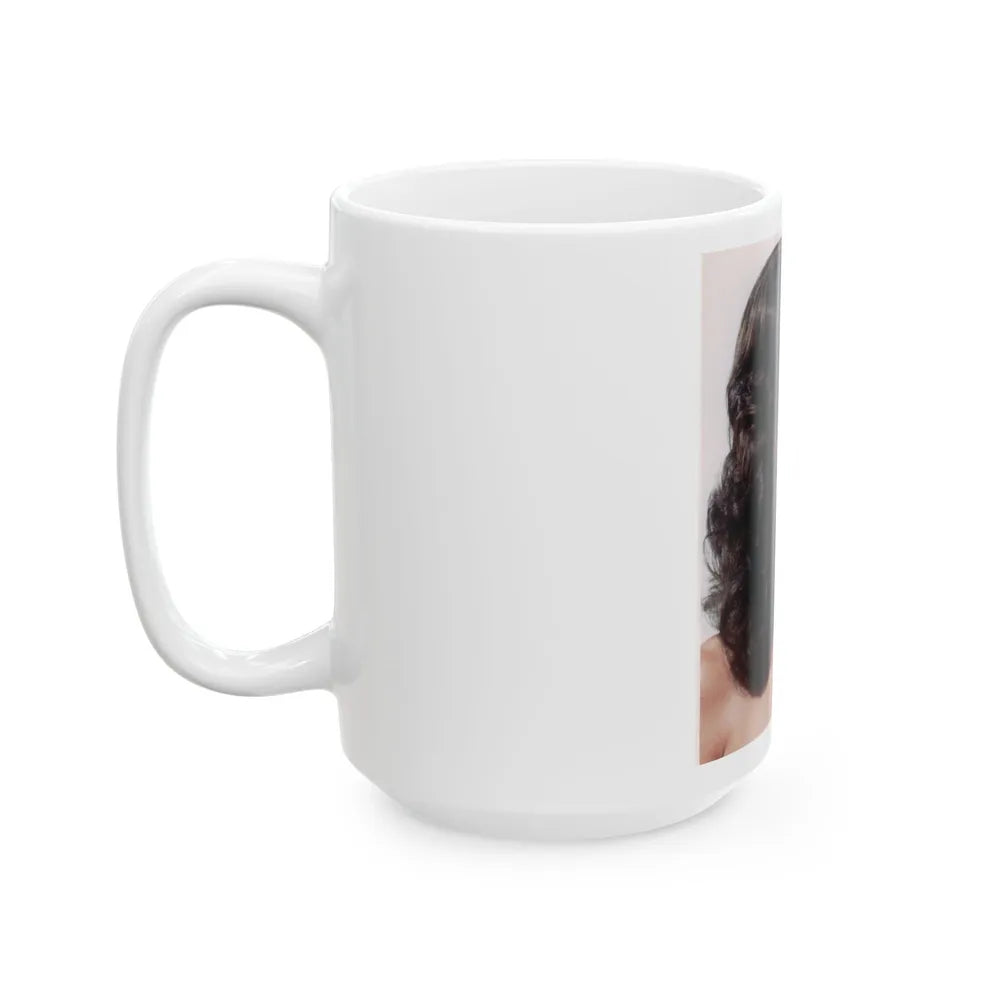 Lynda Carter #92 - Wonder Woman Photo (Vintage Female Icon) White Coffee Mug-Go Mug Yourself