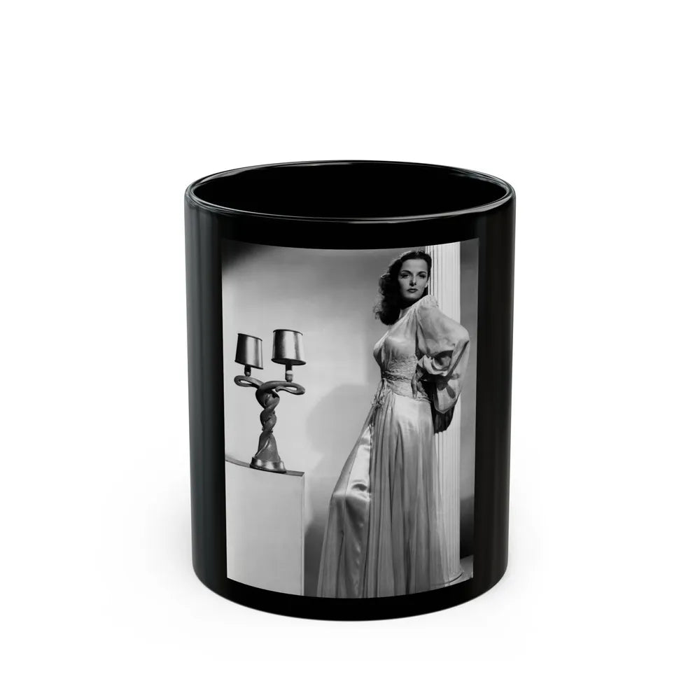 Jane Russell #227 (Vintage Female Icon) Black Coffee Mug-11oz-Go Mug Yourself