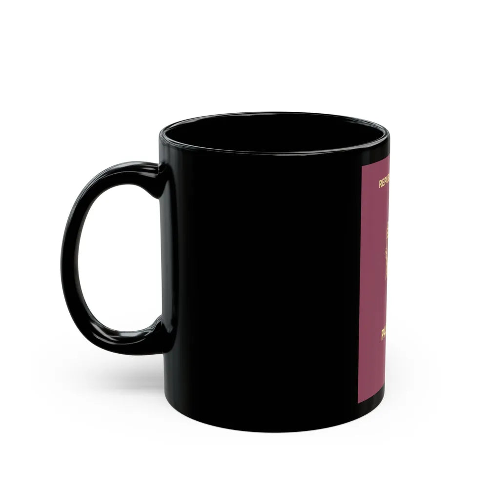 Moldova Passport - Black Coffee Mug-Go Mug Yourself