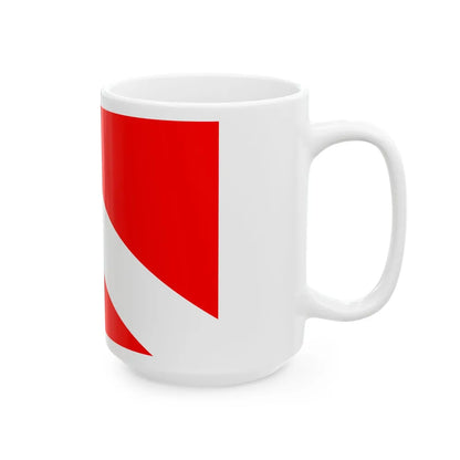 Flag of Mqabba Malta - White Coffee Mug-Go Mug Yourself