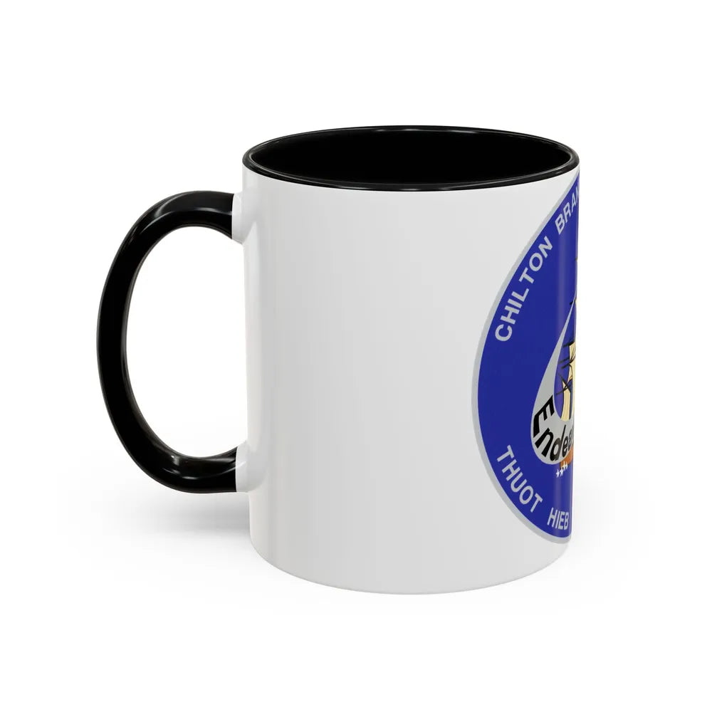 STS 49 (NASA) Accent Coffee Mug-Go Mug Yourself