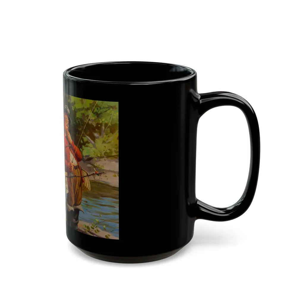 Fish For Sale - Black Coffee Mug-Go Mug Yourself