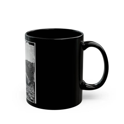 Fort Pulaski, Ga. Dismounted Mortar (U.S. Civil War) Black Coffee Mug-Go Mug Yourself