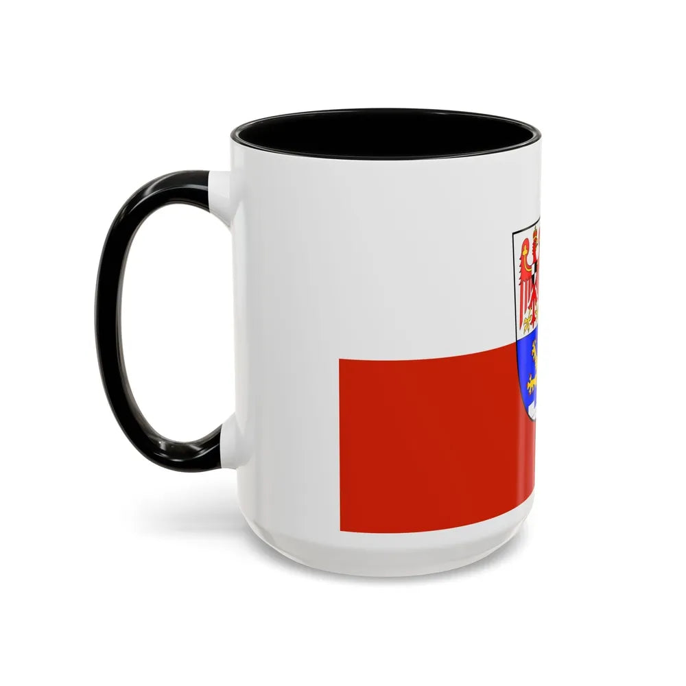 Flag of Erlangen Germany - Accent Coffee Mug-Go Mug Yourself