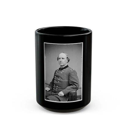 Portrait Of Maj. Gen. Stephen A. Hurlbut, Officer Of The Federal Army (U.S. Civil War) Black Coffee Mug-15oz-Go Mug Yourself