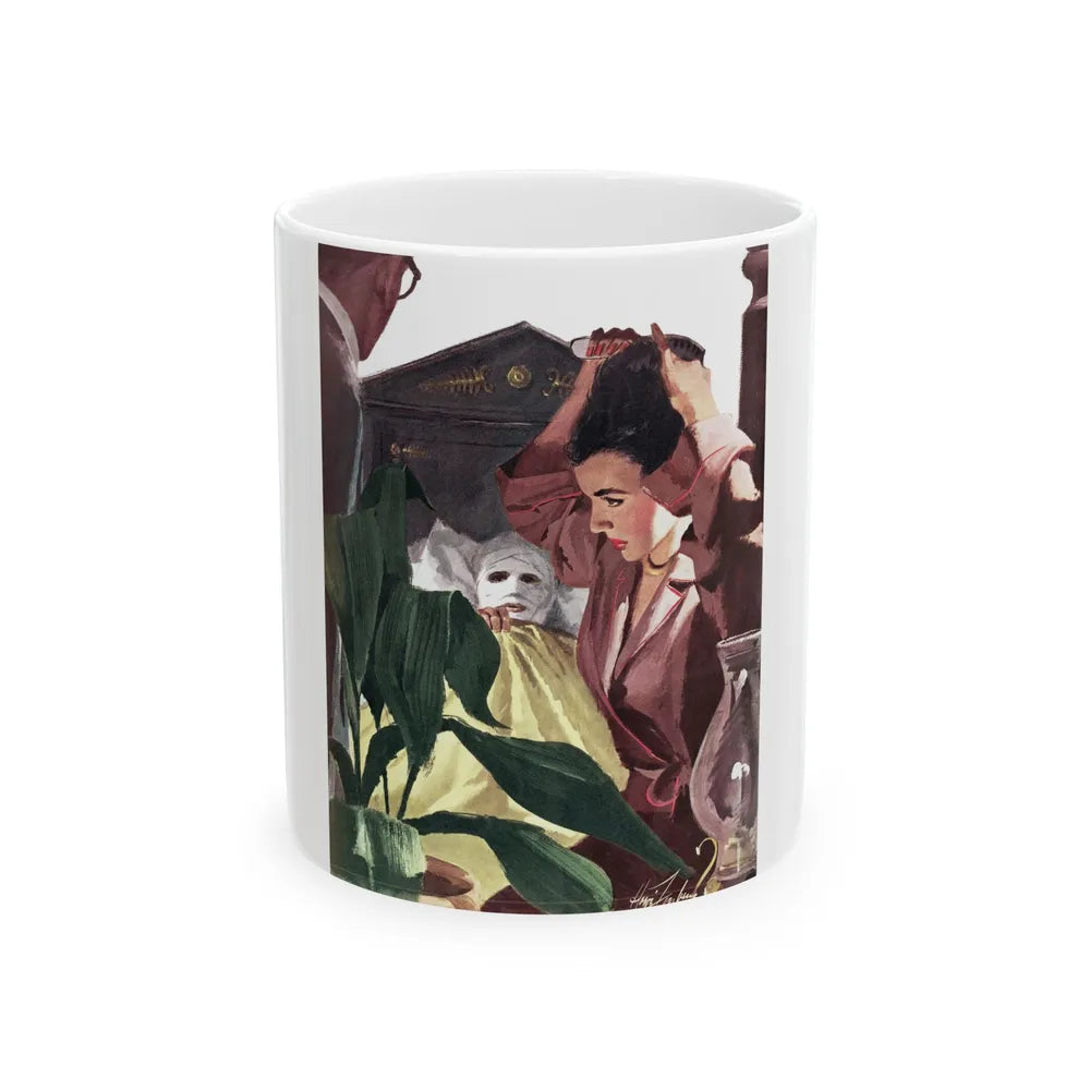 Collier's magazine illustration - White Coffee Mug-11oz-Go Mug Yourself