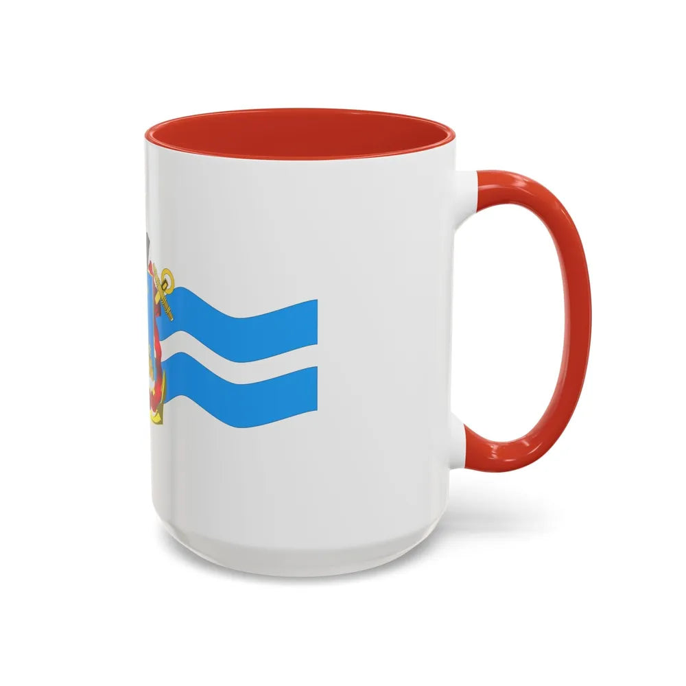 Flag of Mykolaiv Ukraine - Accent Coffee Mug-Go Mug Yourself