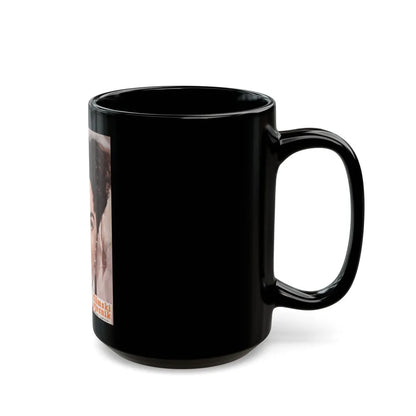 Barbara Rush #225 - Mag. Cover (Vintage Female Icon) Black Coffee Mug-Go Mug Yourself