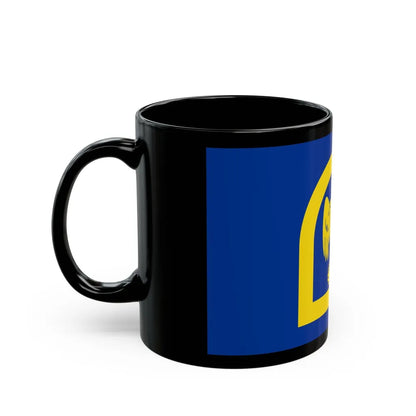 Flag of Wing UK - Black Coffee Mug-Go Mug Yourself