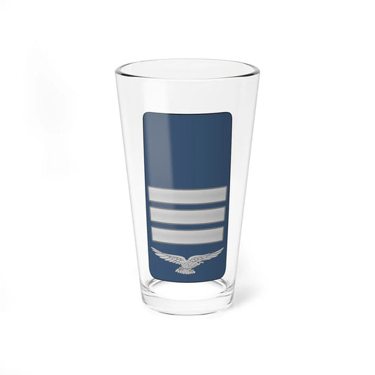 07. JAF OFC (Jordan) (Military Rank) Pint Glass 16oz 16oz - Go Mug Yourself