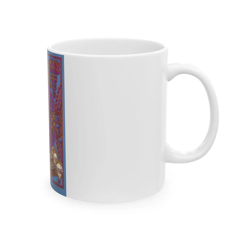 Junior Wells Poster (Music Poster) White Coffee Mug-Go Mug Yourself