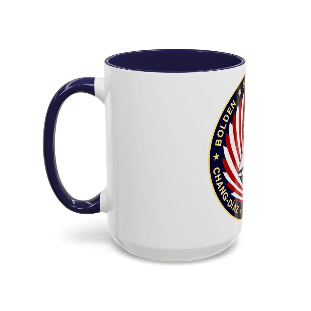 STS 60 (NASA) Accent Coffee Mug-Go Mug Yourself