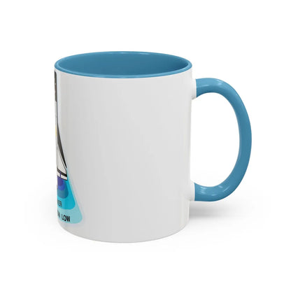 STS 43 (NASA) Accent Coffee Mug-Go Mug Yourself