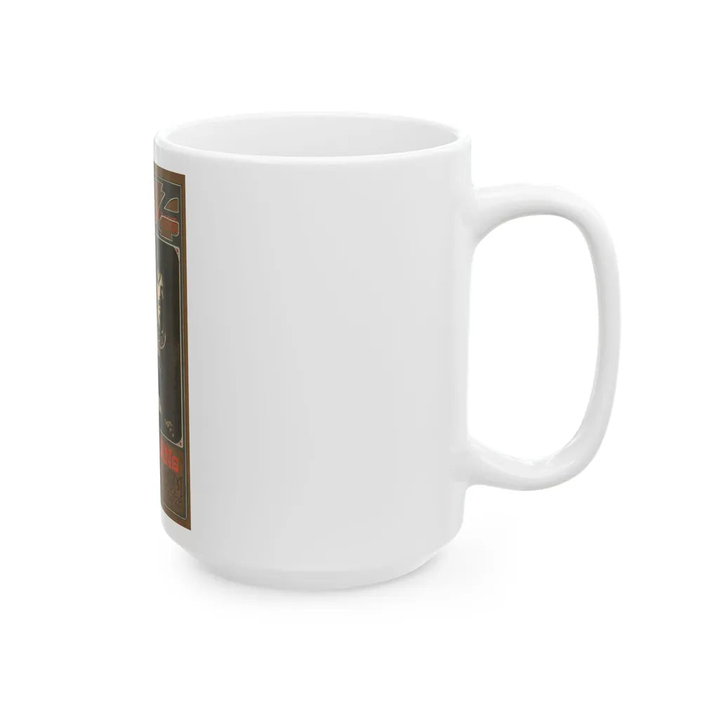 The Charlatans Poster (Music Poster) White Coffee Mug-Go Mug Yourself