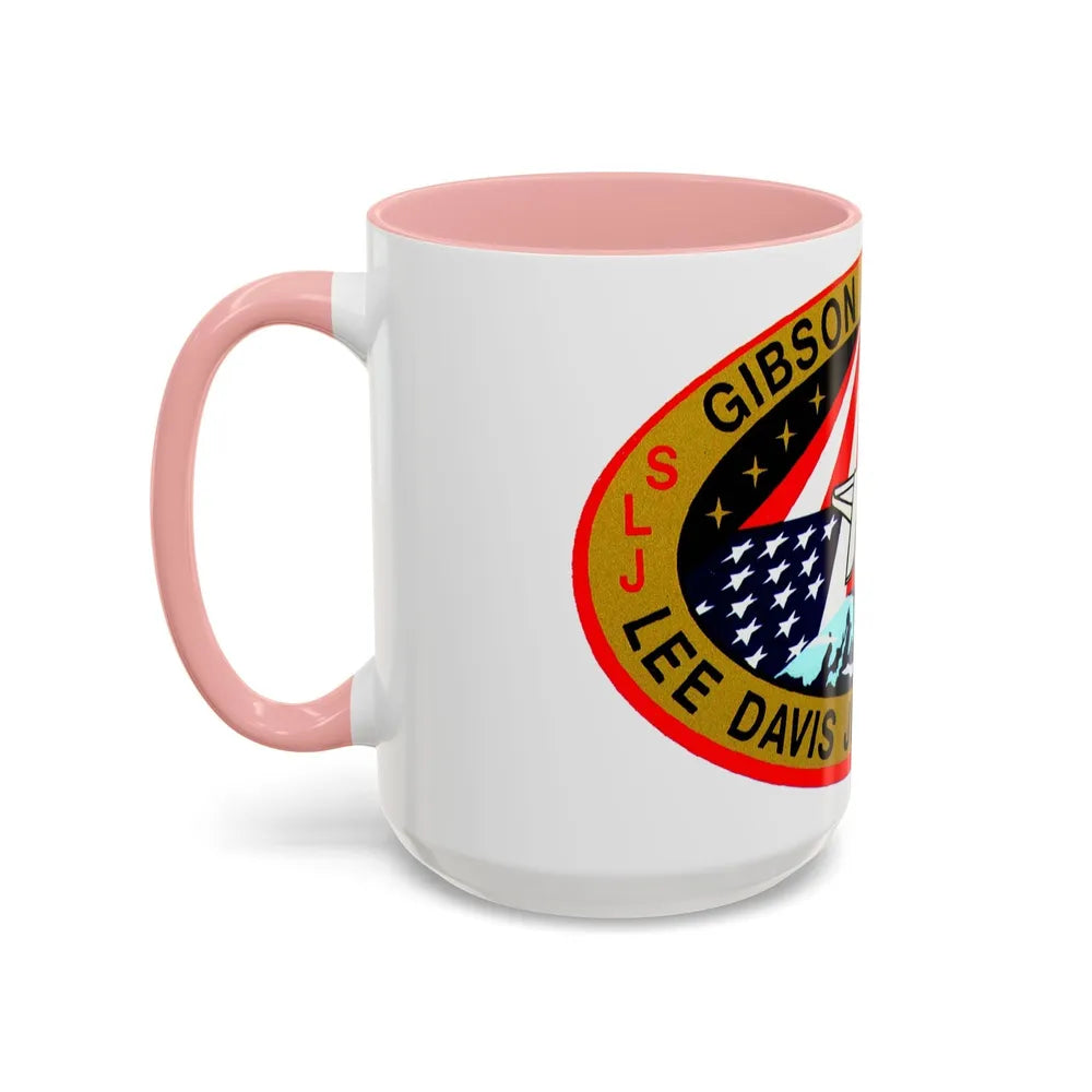 STS 47 (NASA) Accent Coffee Mug-Go Mug Yourself