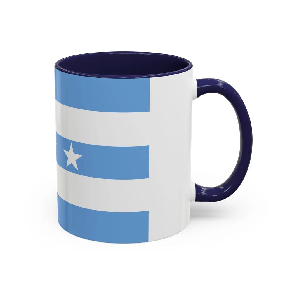 Flag of Guayaquil Ecuador - Accent Coffee Mug-Go Mug Yourself