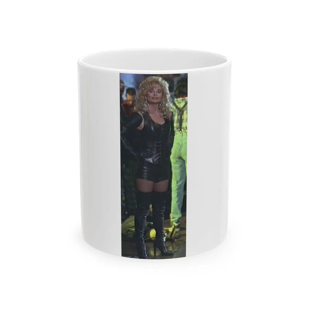 Loni Anderson #09 (Vintage Female Icon) White Coffee Mug-11oz-Go Mug Yourself