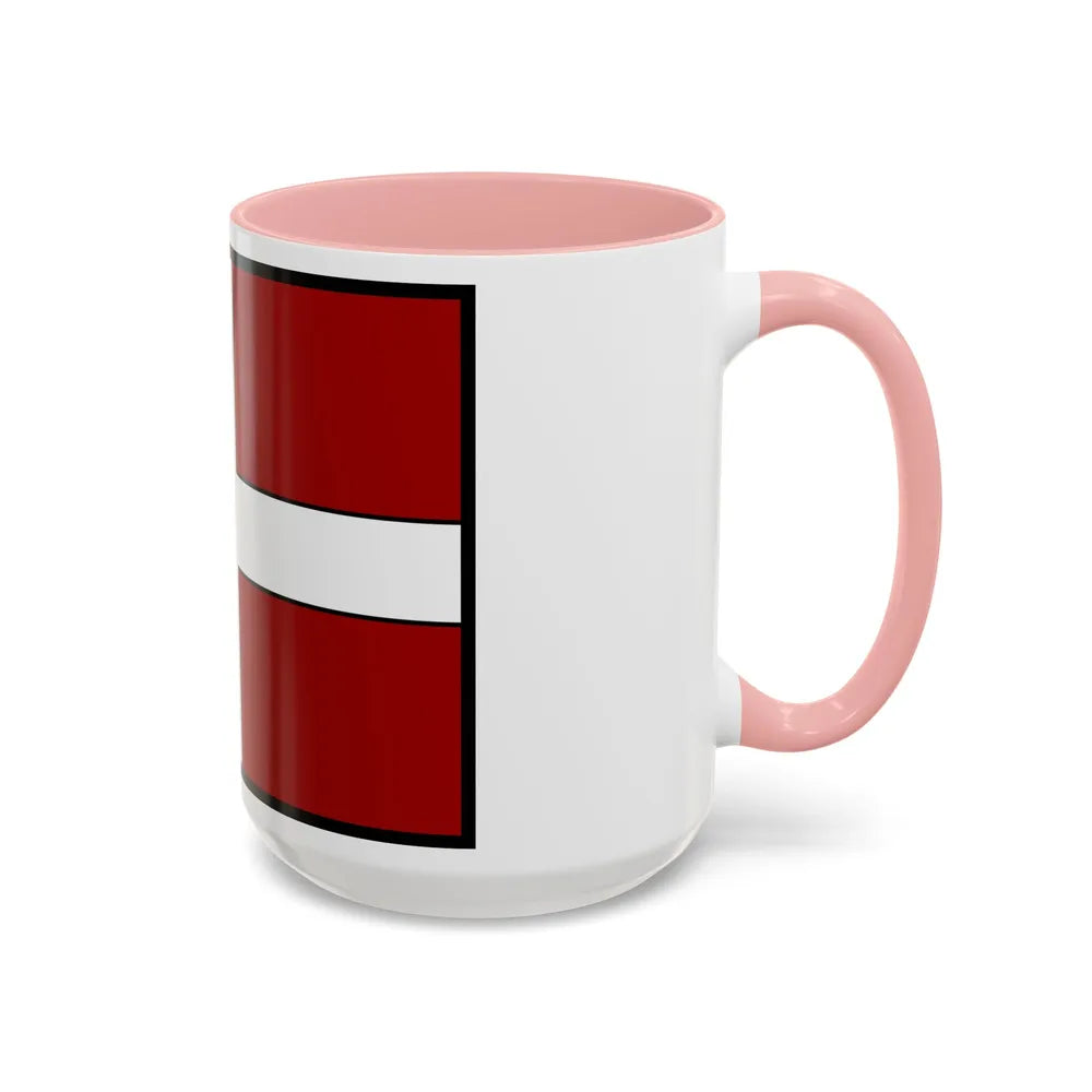 Flag of Asti Italy - Accent Coffee Mug-Go Mug Yourself