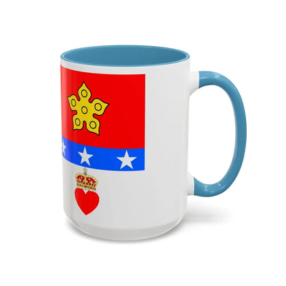 Flag of Angus UK - Accent Coffee Mug-Go Mug Yourself