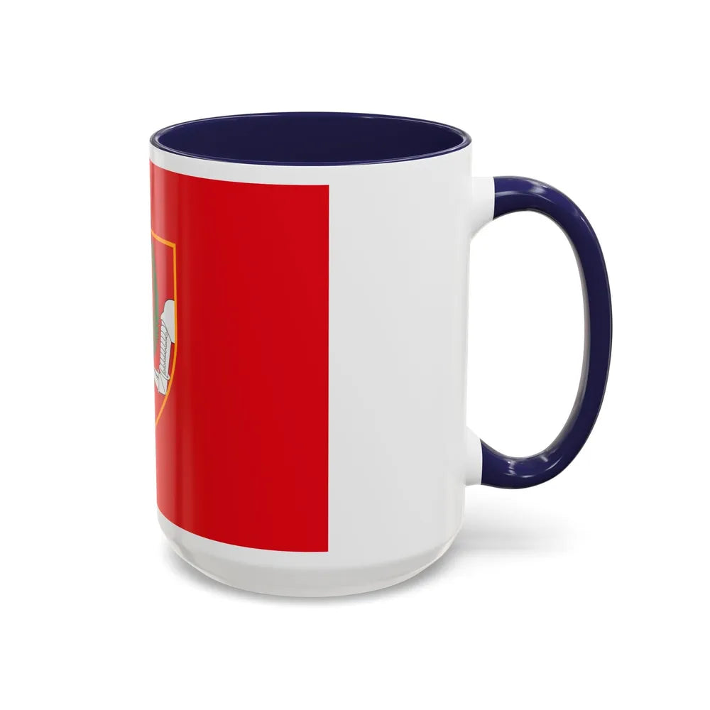 Flag of Birgu Malta - Accent Coffee Mug-Go Mug Yourself