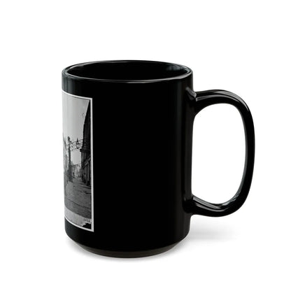 Charleston, S.C. The Post Office (Old Exchange And Custom House, 122 East Bay) (U.S. Civil War) Black Coffee Mug-Go Mug Yourself