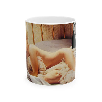 Kim Novak #255 (Vintage Female Icon) White Coffee Mug-11oz-Go Mug Yourself