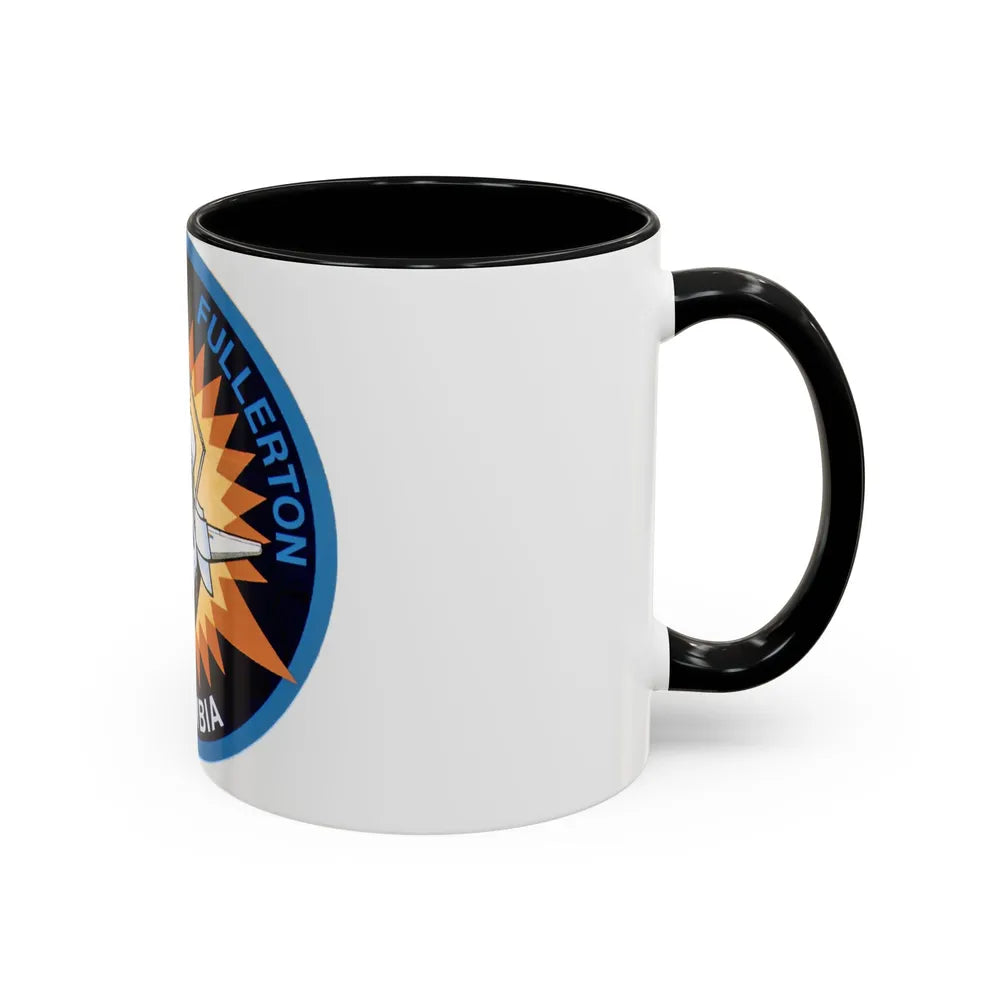 STS 3 (NASA) Accent Coffee Mug-Go Mug Yourself