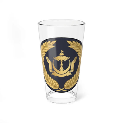 07.RBrAF WO1 (Brunei) (Military Rank) Pint Glass 16oz 16oz - Go Mug Yourself
