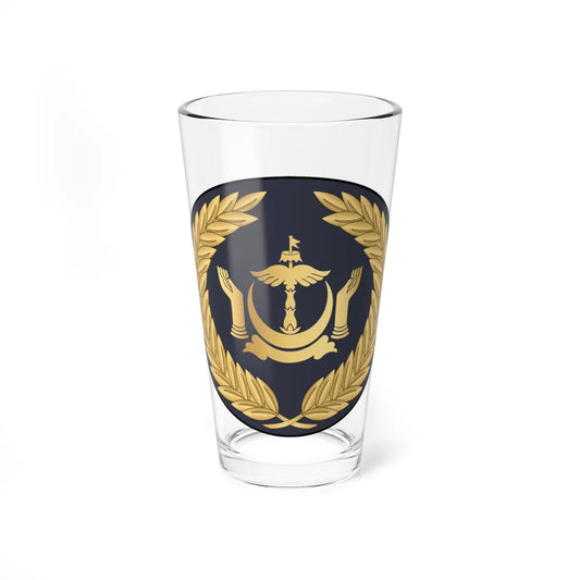 07.RBrAF WO1 (Brunei) (Military Rank) Pint Glass 16oz 16oz - Go Mug Yourself