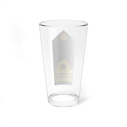 08 Indian Navy LCDR (India) (Military Rank) Pint Glass 16oz - Go Mug Yourself