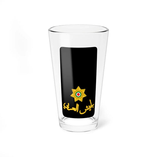 08. JLF LT (Jordan) (Military Rank) Pint Glass 16oz 16oz - Go Mug Yourself