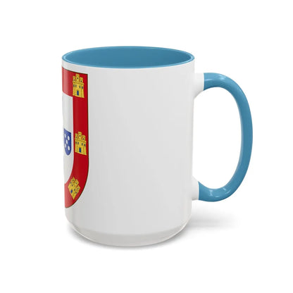 Royal Arms of Portugal - Accent Coffee Mug-Go Mug Yourself