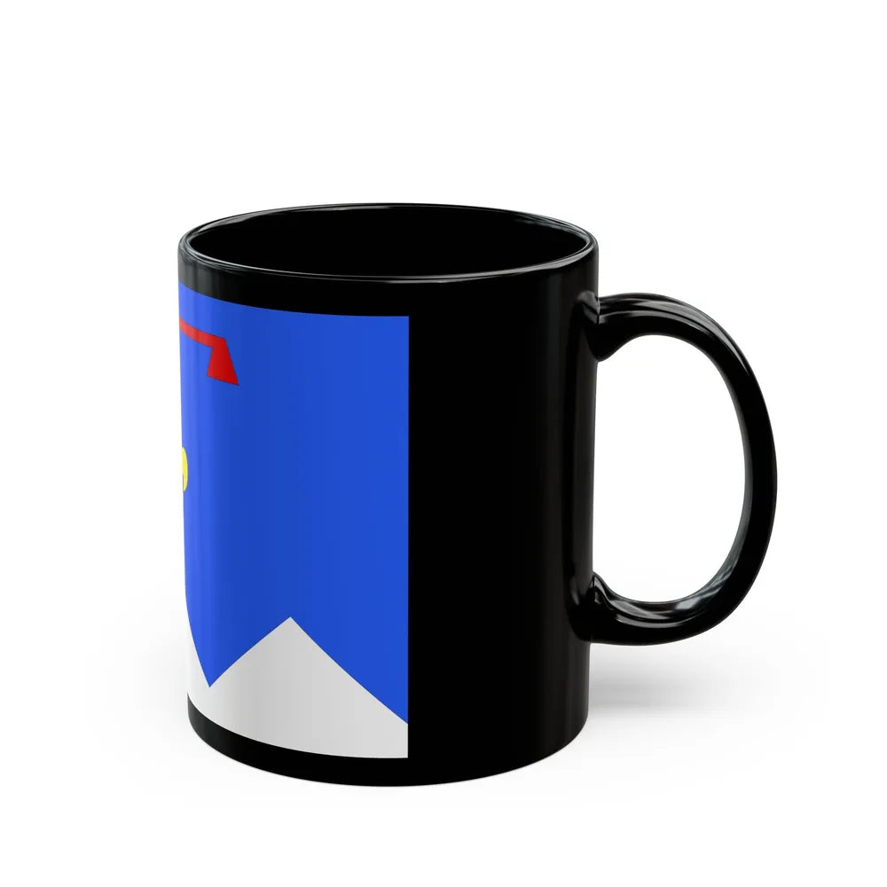 Flag of Alpes de Haute Provence France 2 - Black Coffee Mug-Go Mug Yourself