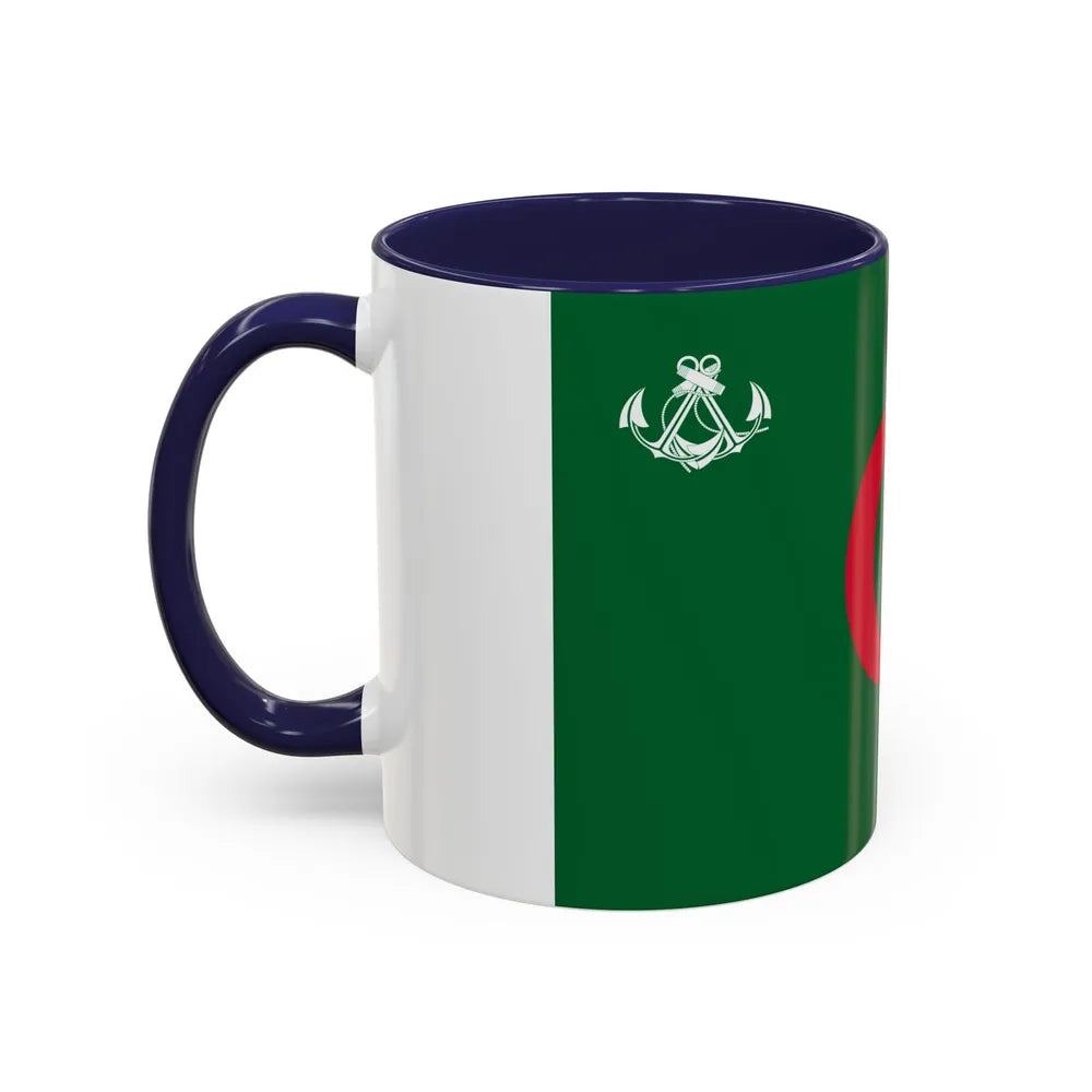 Naval Ensign of Algeria - Accent Coffee Mug-Go Mug Yourself