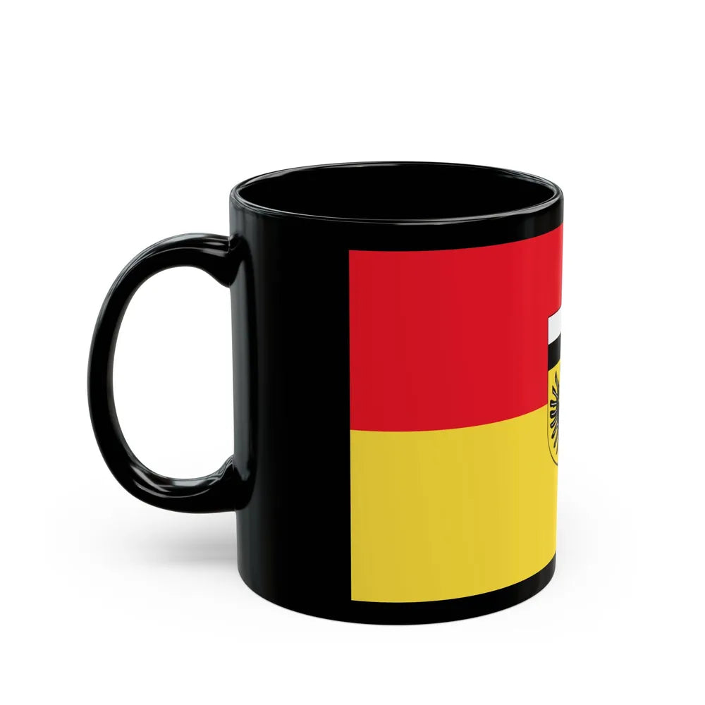 Flag of Wunsiedel Germany - Black Coffee Mug-Go Mug Yourself