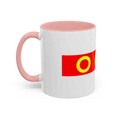 Flag of Kercem Malta - Accent Coffee Mug-Go Mug Yourself