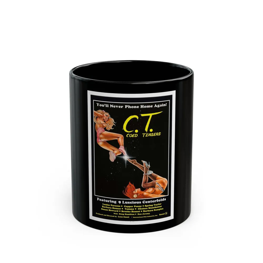 COED TEASERS 1983 Movie Poster - Black Coffee Mug-11oz-Go Mug Yourself