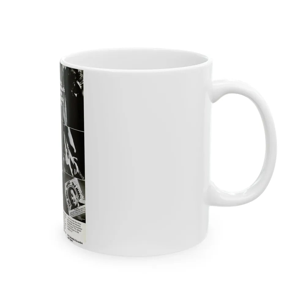 Taj Mahal 1971 (Music Poster) White Coffee Mug-Go Mug Yourself