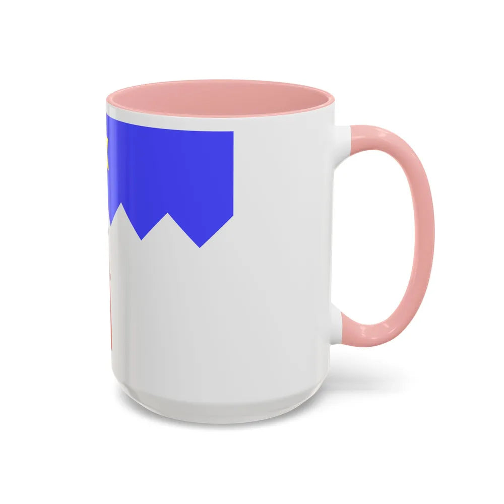 Flag of Gharb Malta - Accent Coffee Mug-Go Mug Yourself