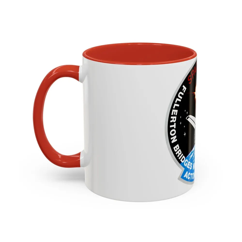 STS 51 f (NASA) Accent Coffee Mug-Go Mug Yourself