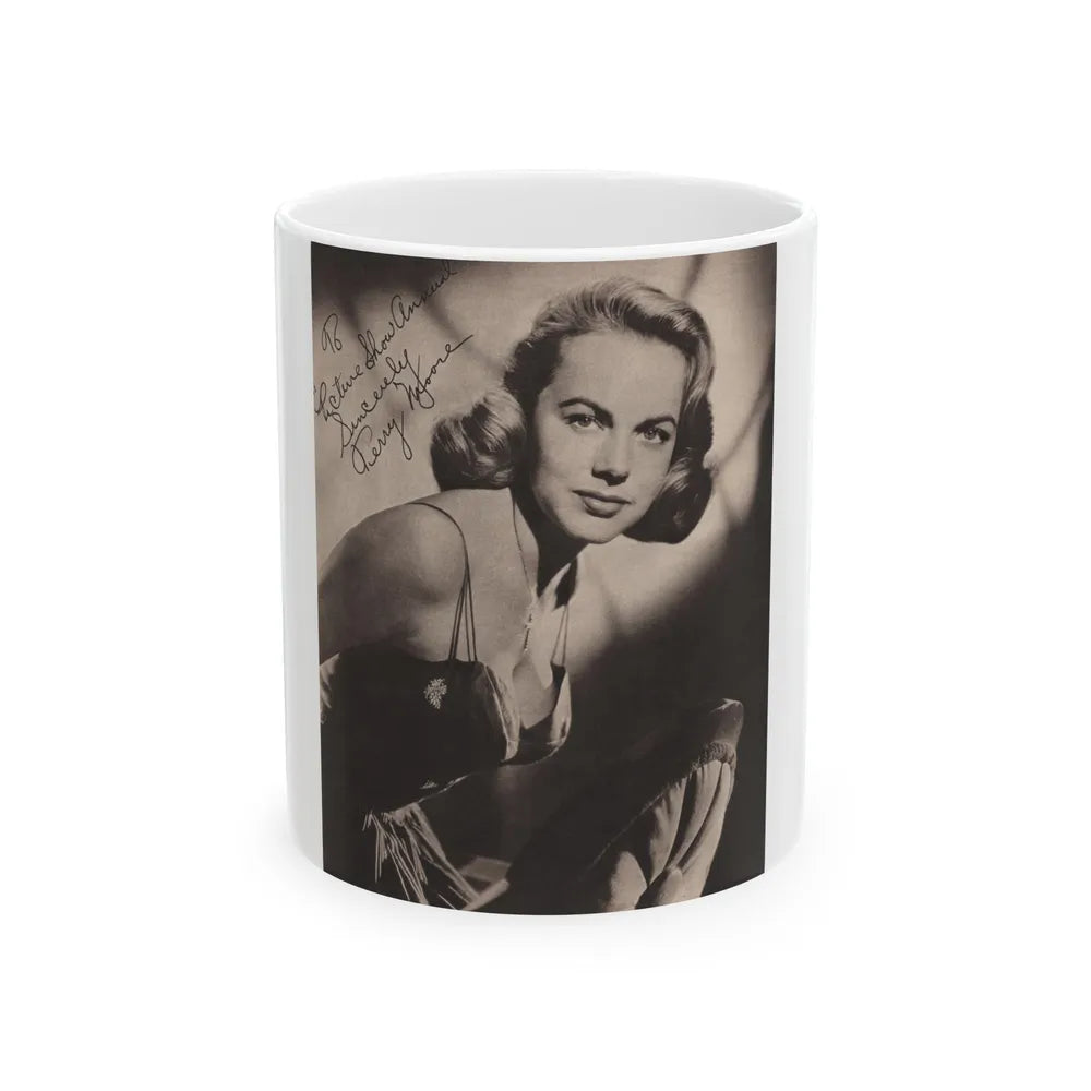 Terry Moore #540 - 8x10 Magazine Page Photo (Vintage Female Icon) White Coffee Mug-11oz-Go Mug Yourself