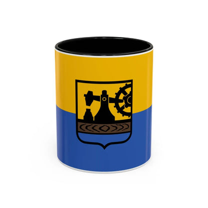 Flag of Katowice Poland - Accent Coffee Mug-11oz-Black-Go Mug Yourself