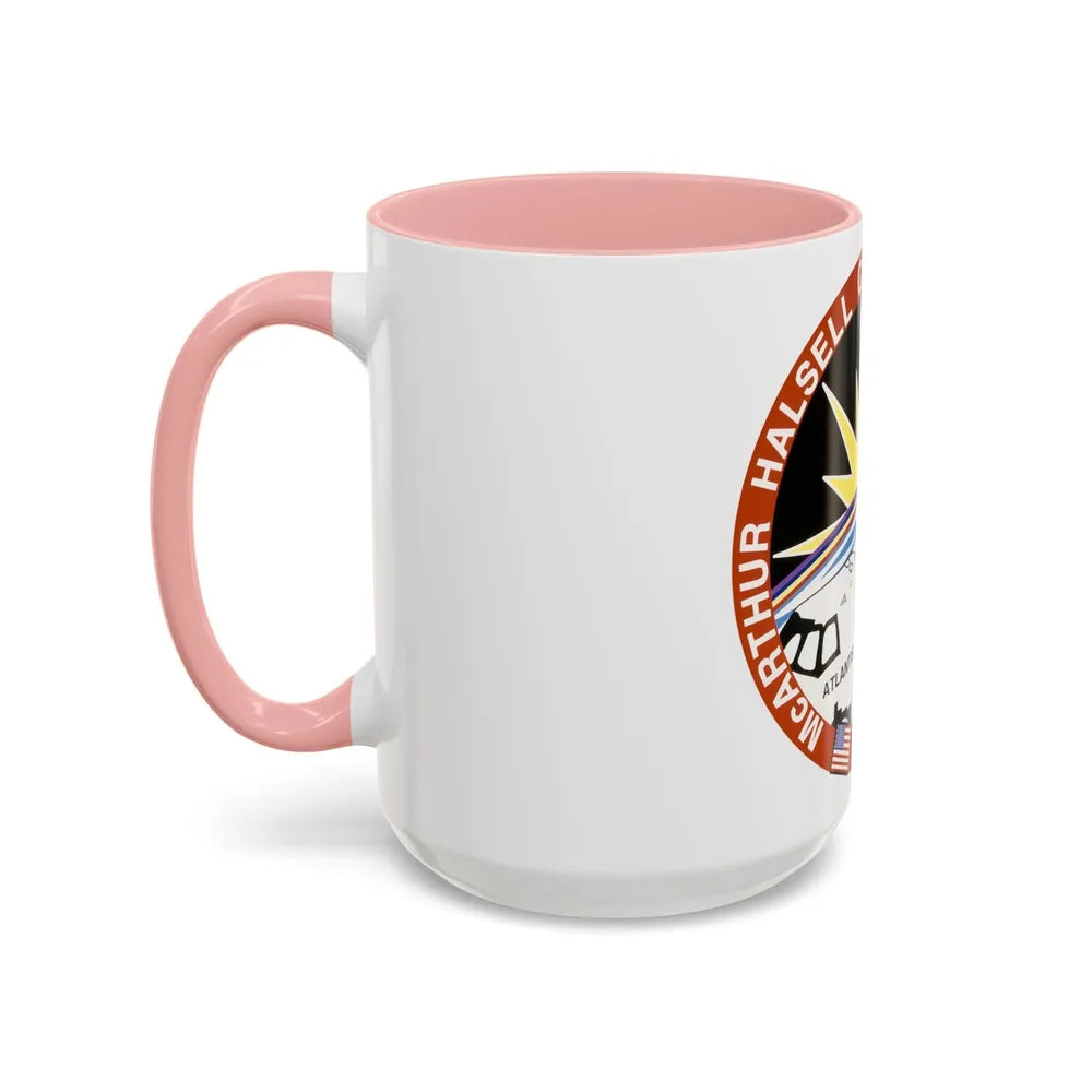 STS 74 (NASA) Accent Coffee Mug-Go Mug Yourself